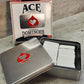 ACE Double Six Dominoes in Tin Case , White
