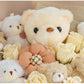 BBLION Cute Bear Bouquet - Handmade Plush Bear Bouquet with Cute Soap Flower for Any Occasions, Birthday, Bridal Shower, Graduation etc. (6 Little