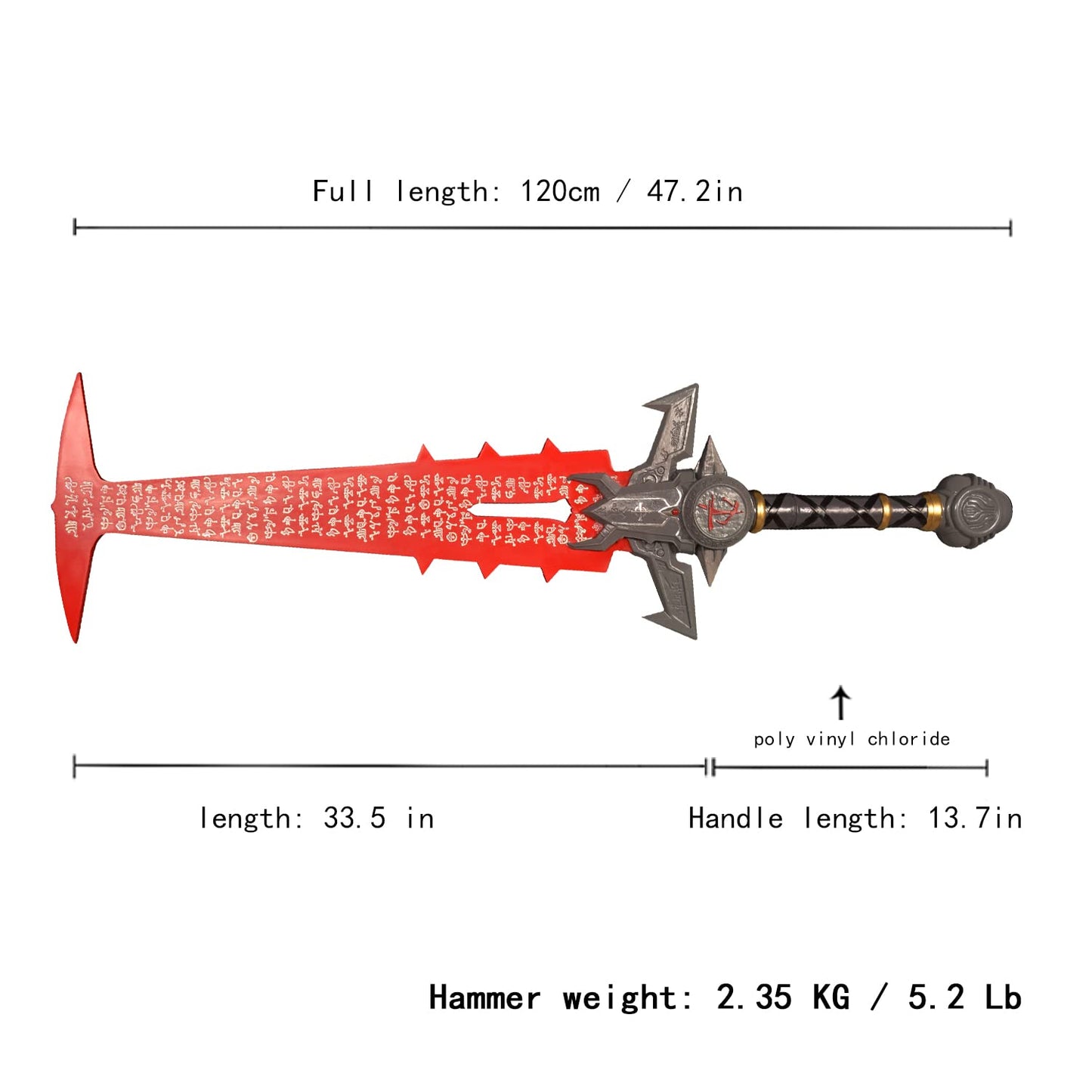 Switch Game Cosplay Props, PVC, Hand Forged, Perfect Replica of the Crucible Blade