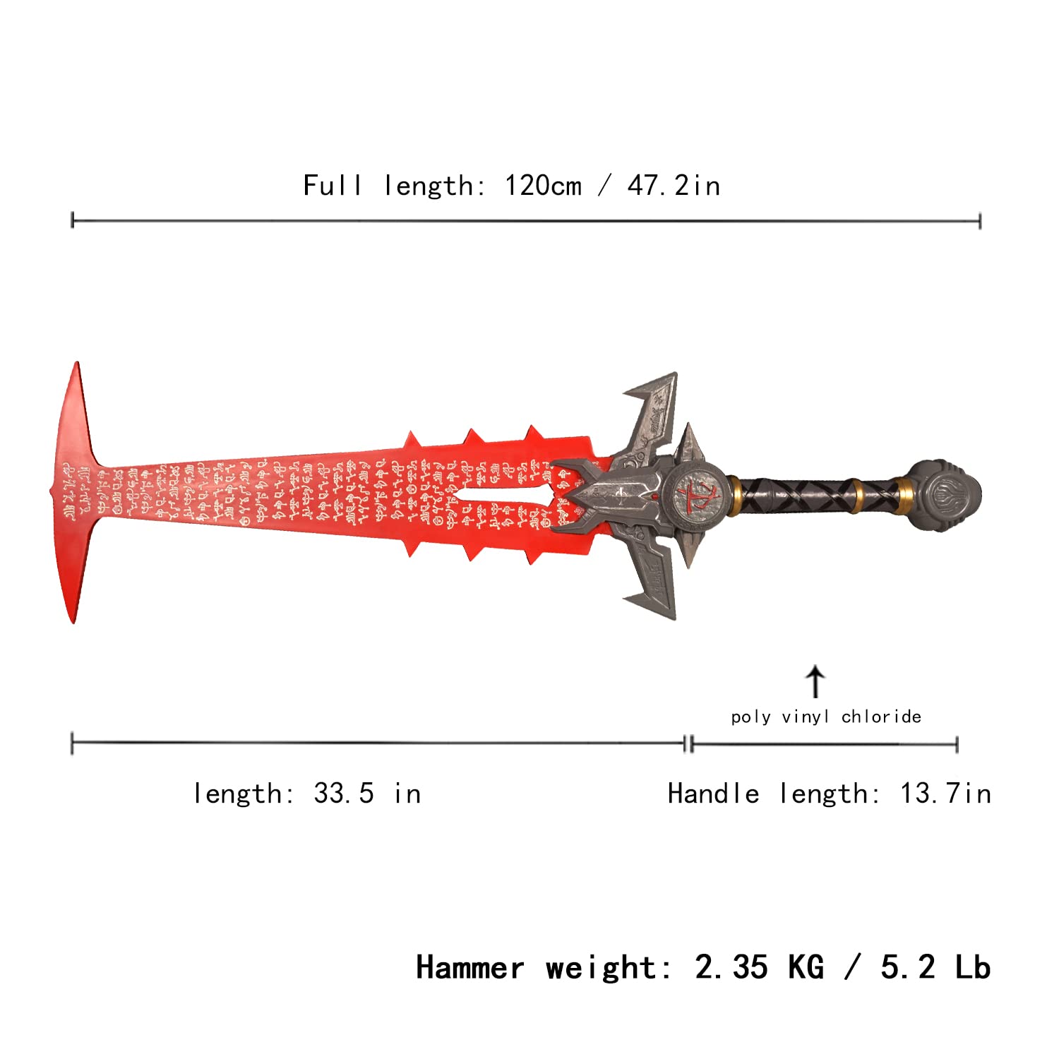 Switch Game Cosplay Props, PVC, Hand Forged, Perfect Replica of the Crucible Blade