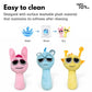 HappyToy Kid Plush Toys - Set of 20 Soft & Colorful Stuffed Plushies for Gifting, Cuddling, Travel & Play - Premium Plush Toy Collection