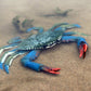 DOYIFUN Realistic Crab Marine Animal Model Toys, 2 Pcs Simulated Sea Life Animals Figurine Collection Sea Creature Science Educational Props Toys