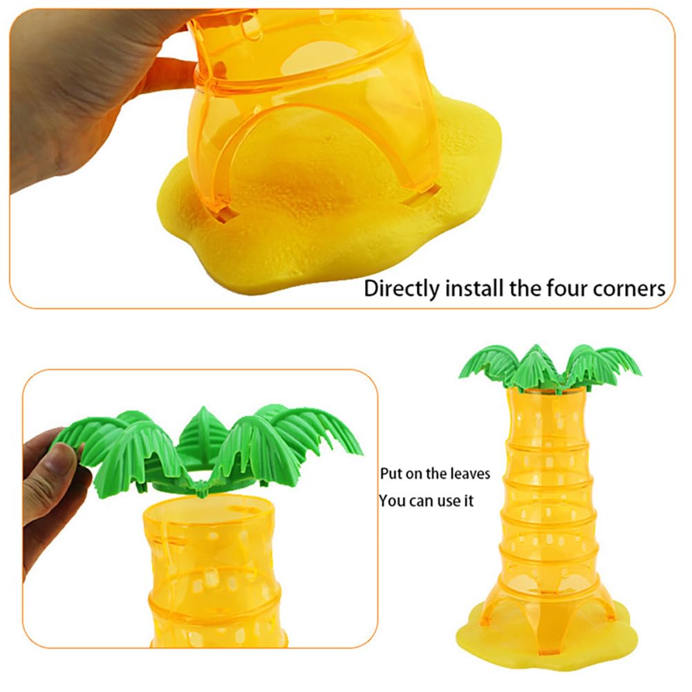 ZZPXMY Parent-Child Interactive Tabletop Game Monkey Climbing Tree Children's Educational Fun Tumbling Toys Falling Toys