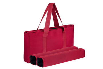 C&H Solutions American Mah Jongg Complete Set, 166 Tiles with All in one Combo Rack with Soft Bag