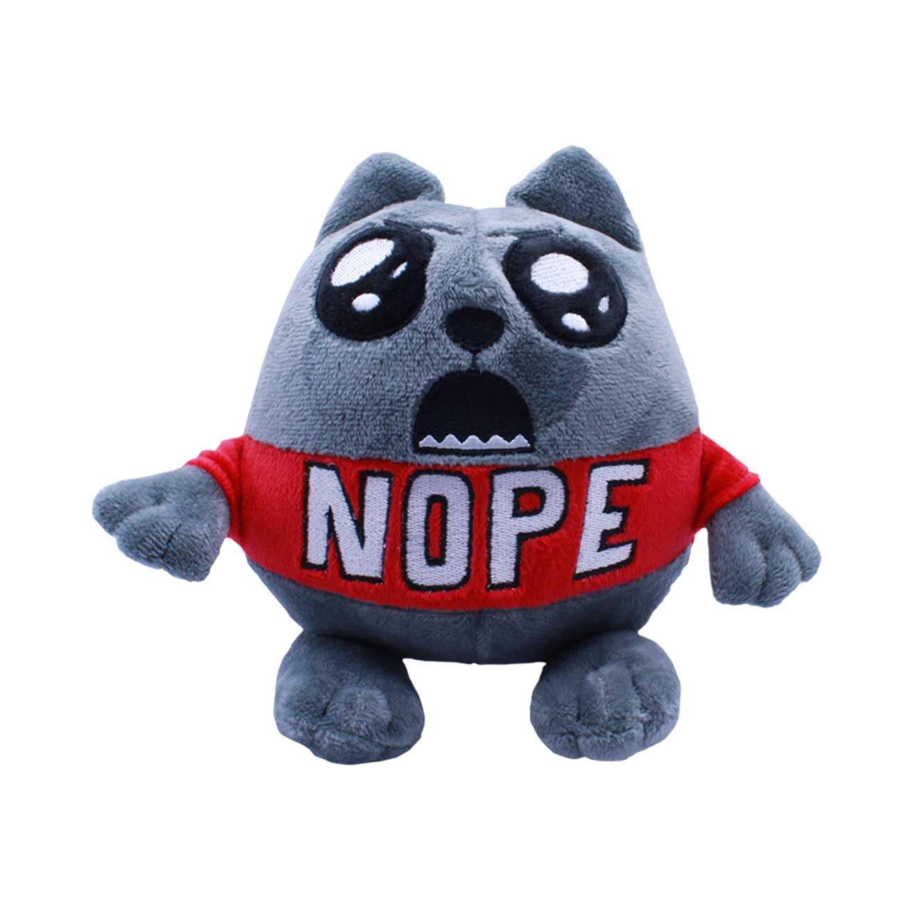 Just Toys LLC Exploding Kittens 6? Plush - Nope Cat - Official Licensed Soft Toy - Soft Plush Collectible for Kids & Fans