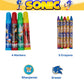 Sonic The Hedgehog Kids Coloring Art and Sticker Set, 30 Pcs. School & Craft Supplies with Pencil Case
