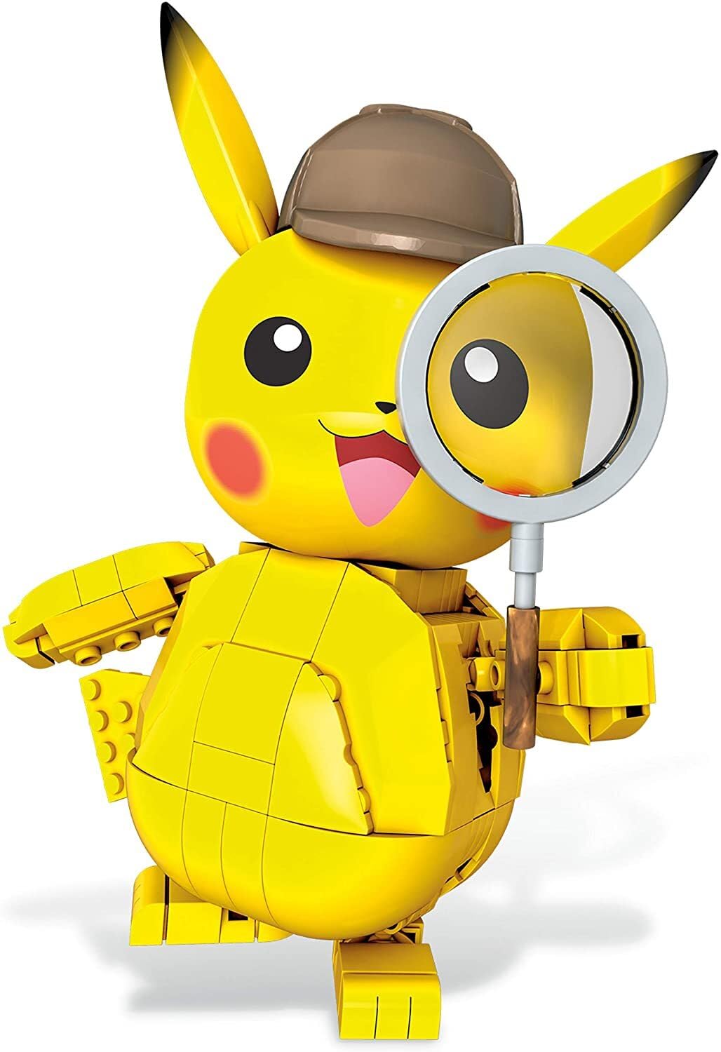 Mega Construx Pokemon Detective Pikachu Detective Pikachu Construction Set with Character Figures, Building Toys for Kids (271 Pieces)
