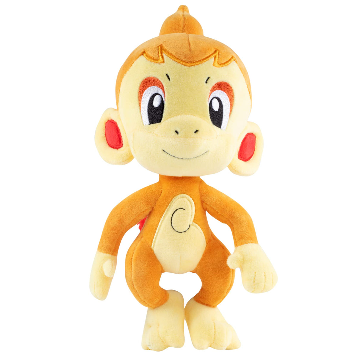 Pokemon 8" Chimchar Plush - Officially Licensed - Diamond & Pearl Starter Figure - Authentic Soft Stuffed Animal Toy - Gift for Kids, Boys, Girls - 2+