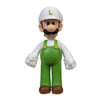 Super Mario Action Figure 2.5 Inch Fire Standing Luigi Collectible Toy