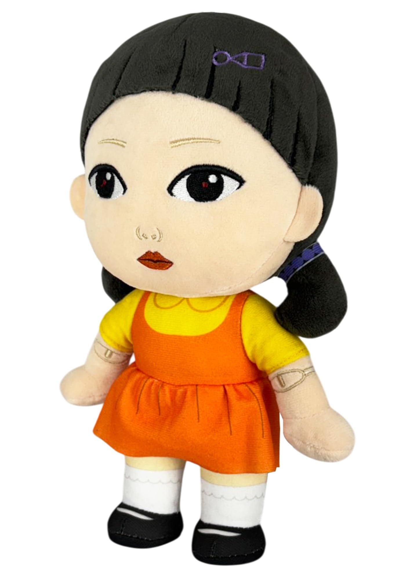 Great Eastern Entertainment Squid Game - Young-HEE Doll Standing Red Light Green Light Plush 10" H