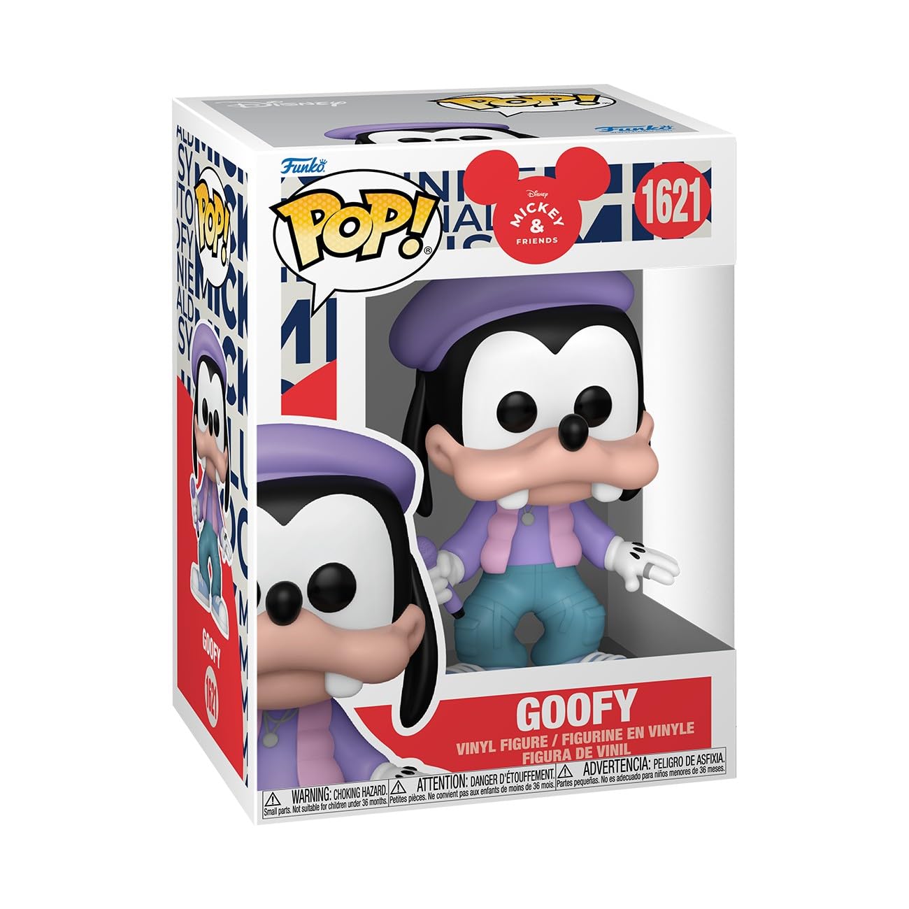 Funko Pop! Disney: Mickey Mouse Kpop! - Goofy - Disney Standard Characters - Collectable Vinyl Figure - Gift Idea - Official Merchandise - Toys
