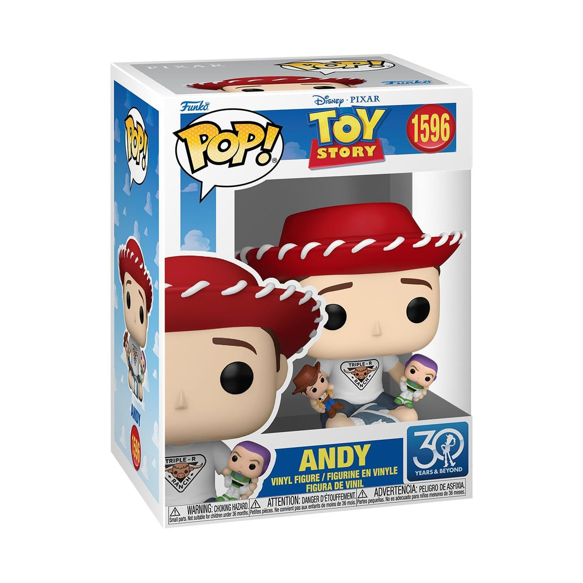 Funko POP! Disney Pixar: Toy Story 30th - Andy Davis