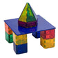 Playmags Building Board - Magnetic Starting Building Plate or Other Magnetic Tiles - Great Add on to Any Magnetic Tile Toy (1 Pack - Colors May Vary)