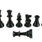 Triple Weighted Tournament Chess Pieces with 3.75 inch Queen