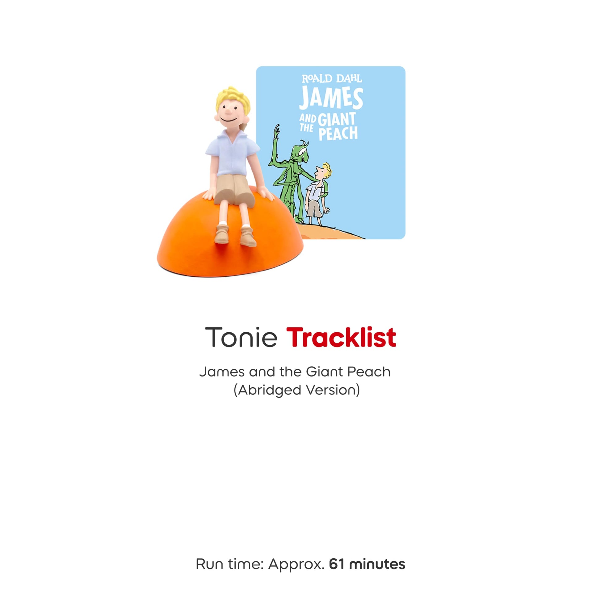 Tonies James and the Giant Peach Audio Toy Figurine from Roald Dahl