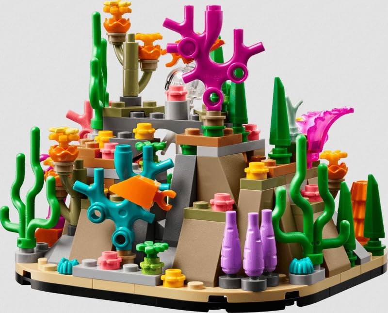LEGO - Coral Reef Diorama Building Set (260 Pieces, 40783)