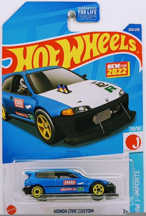 Hot Wheels J-Imports Die-Cast Cars, 5-Pack, Random Japanese Cars Collection, Random JDM Vehicles (Styles May Vary)