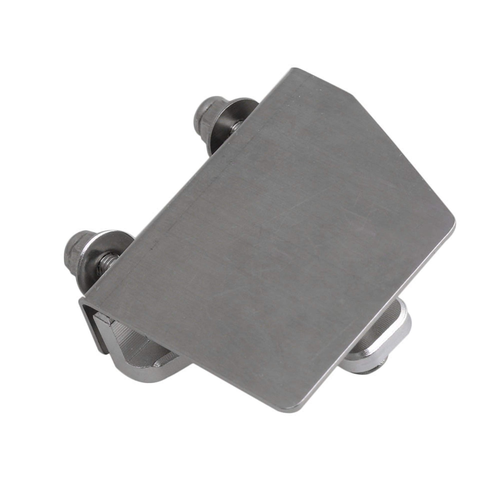 BQLZR 38x31.5x11.5mm Silver Aluminum Alloy Emulational Model Boat Part Metal Trim Tabs for RC Electric Racing Boat Pack of 2
