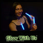 Glow With Us Glow Sticks Bulk Wholesale, 200 6” Industrial Grade Blue Light Sticks+200 Free Glow Bracelets! Bright Color, Glow 12-14 Hrs, Safety Glow