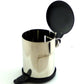 Melody Jane Dolls Houses House Miniature 1:12 Scale Kitchen Accessory Stainless Steel Pedal Bin
