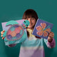 Craft-Tastic - String Art Sea Turtle for 2 Fun Craft Projects - Sea Turtle and Hibiscus Flower - Ages 10+