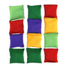 Halloluck 12 Pack 2inch/5cm Nylon Bean Bags Children Family Adults Outdoor Yard Games Bean Bag Toss Carnival Toy Bean Bag Toss Game
