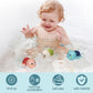 SEPHIX Bath Toys for Toddlers 1-3, Cute Swimming Turtle Bath Toys for 1 2 Year Old Boy Girl Gifts, Water Pool Toys for Baby Toddler Toys Age 1-4