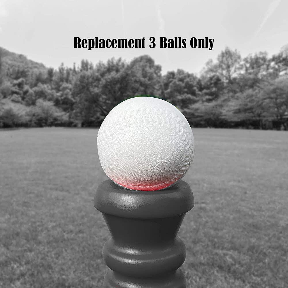 Fisher-Price Triple Hit Foam Baseball - (3pk) Replacement Balls,White