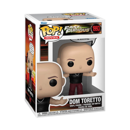 Funko Pop! Sayings: Fast & Furious - Dom Toretto - Collectable Vinyl Figure - Gift Idea - Official Merchandise - Toys for Kids & Adults - Movies Fans
