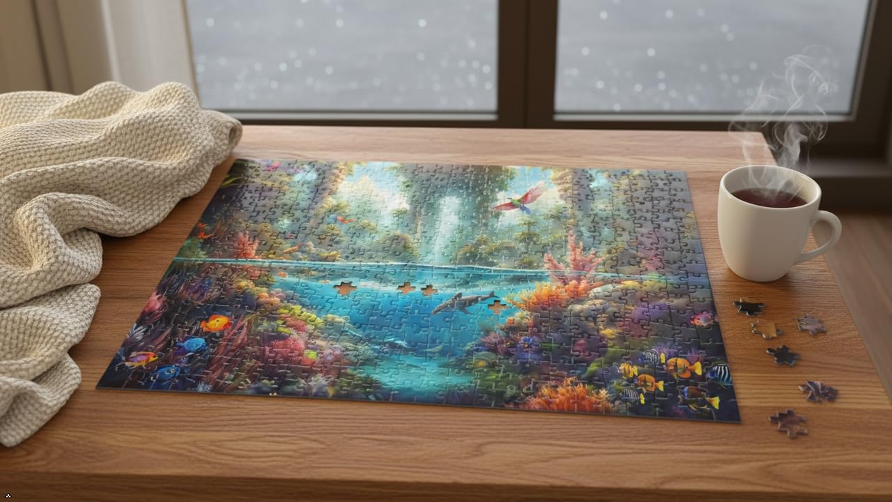 Buffalo Games - Palace Gardens - 1000 Piece Jigsaw Puzzle for Adults