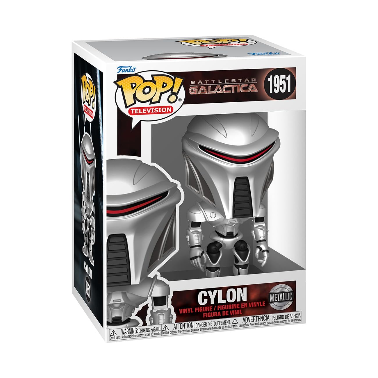 Funko POP! TV: Battlestar Galactica - Cylon (Metallic)