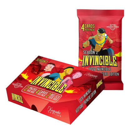 Invincible Season 2 Keepsake Premiere Breaker Box Trading Cards Sealed