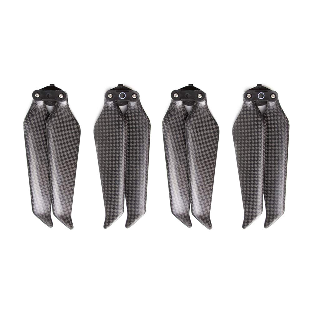 Carbon Fiber Foldable Quick-Release Propeller Props Blades for DJI Mavic 2 Pro and Mavic 2 Zoom Drone Accessories (2 Pairs)