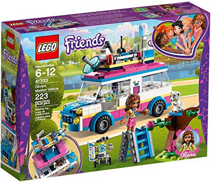 LEGO Friends Olivia’s Mission Vehicle 41333 Building Set (223 Pieces)