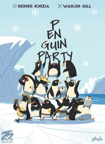 25th Century Games Penguin Party - A Strategic Card Game for Family Fun and Competitive Play