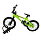 Mini Finger Bike Toy - Alloy Mountain Bicycle Model with Tools, Movable Parts, Gift for Kids & Collectors (Green)