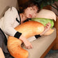 WeiWeiLee Simulation Nuts Plush Pillow Creative Soft Plush Cushion Sleeping Hugging Pillow (Cashew(50×18cm))