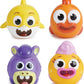 WowWee Baby Shark Bath Squirt Toy 4-Pack Big Show!