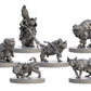 Steamforged Games, Animal Adventures: Tales of Cats and Catacombs Miniatures Volumes 1 and 2 Bundle (2 Items)