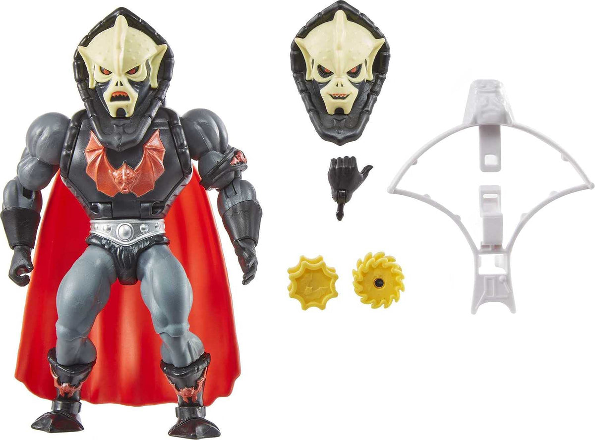 Masters of the Universe Origins Buzz Saw Hordak Deluxe Action Figure, 5.5-in Battle Figure for Storytelling Play and Display, Gift for 6 to