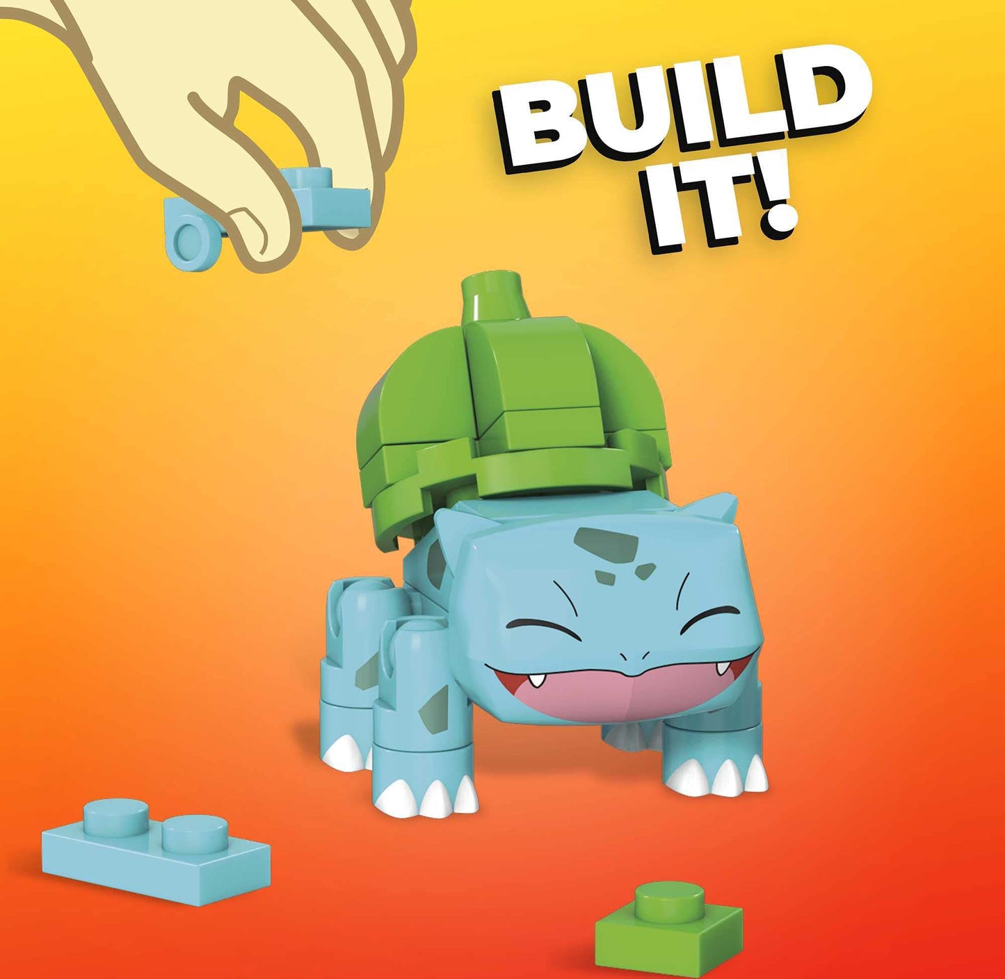 Mega Construx Pokemon Bulbasaur Construction Set, Building Toys for Kids [Amazon Exclusive]