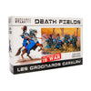 Wargames Atlantic Death Fields - Les Grognards Cavalry (9 Figures) Multi-Part Hard Plastic (HIGH Impact POLYSTYRENE) 28MM Figure - Made in The USA