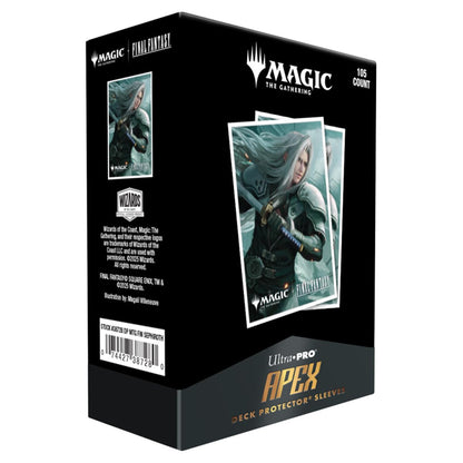 Ultra PRO - Final Fantasy x Universes Beyond Sephiroth (Wisnu Tan) 105ct APEX Deck Protector™ Sleeves for Magic: The Gathering | Trading Card