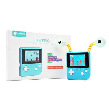 ELECFREAKS Retro Coding Arcade for Microsoft Makecode DIY Programmable Handheld Game Console Suitable for STEM Education, Game Programming Learning