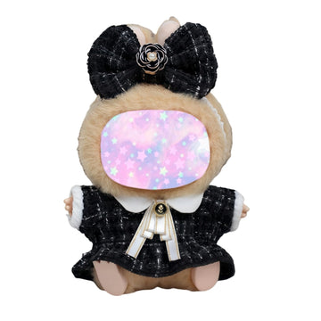 17cm Doll Clothes Set, 3 Pieces Dress Outfit Set for 6.7inch Doll Suit, Luxury Chic Hat & Clothes Accessories for 1st/2nd/3rd Gen Dolls Play & Display