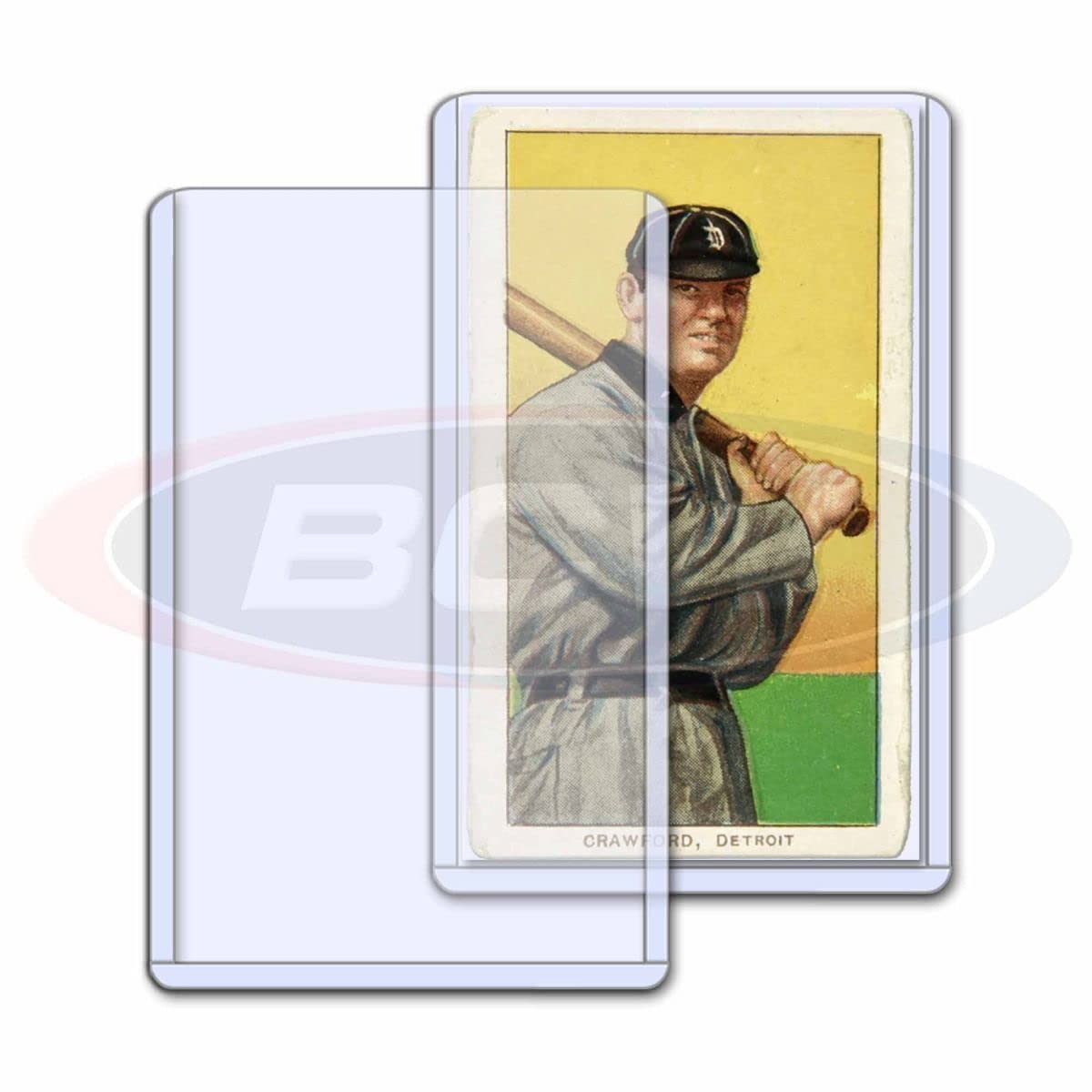 BCW Tobacco Card Topload Holder - Pack of 25 | Mini Card Protector for Topps T205, T206, Allen & Ginter | Card Storage Supplies for Card Collectors |