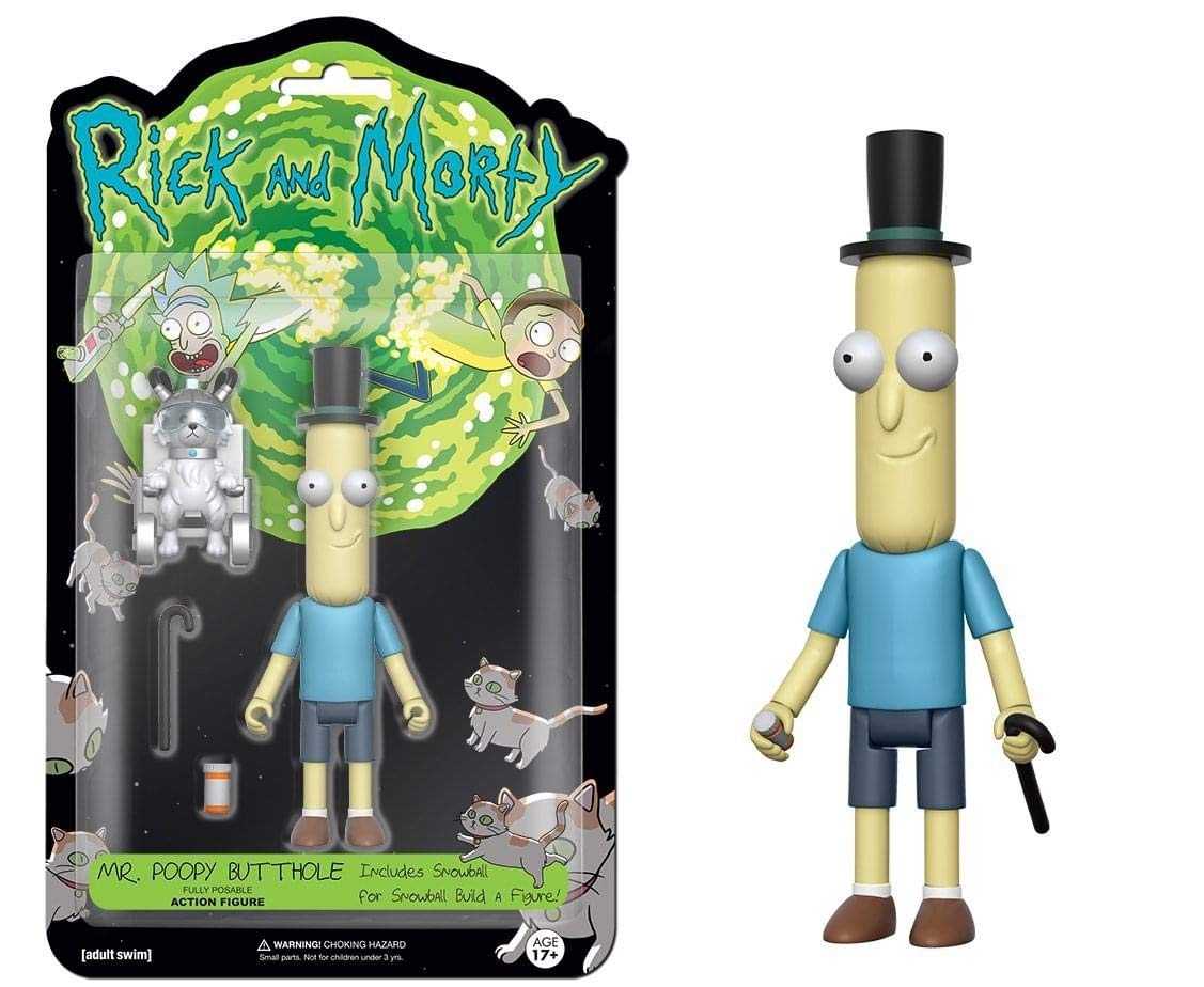 Funko 5" Articulated Rick and Morty Poopy Butthole Action Figure
