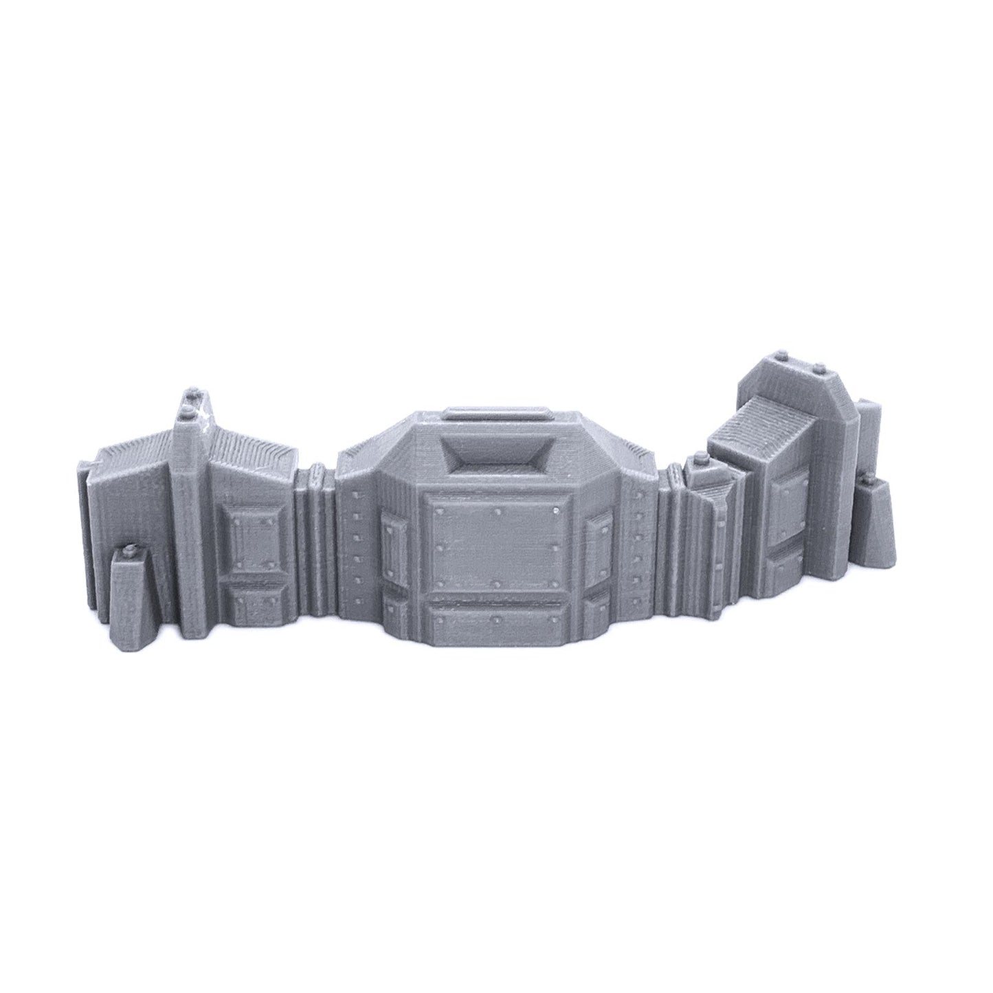 EnderToys Connecting Barricade Wall Expansion Pack, 3D Printed Tabletop RPG Scenery and Wargame Terrain for 28mm Miniatures