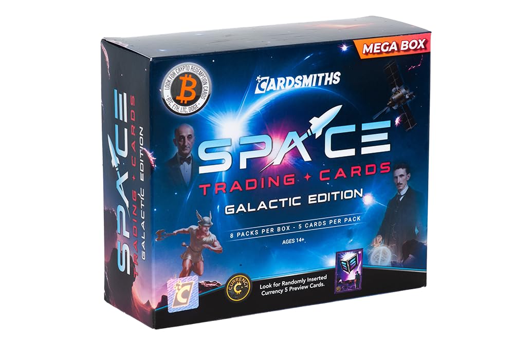 Cardsmiths Space: Galactic Edition Trading Card Mega Box - 8 Packs