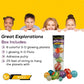 Great Explorations, 3D Glow in the Dark Planets in a Tube, Ages 5 and Up